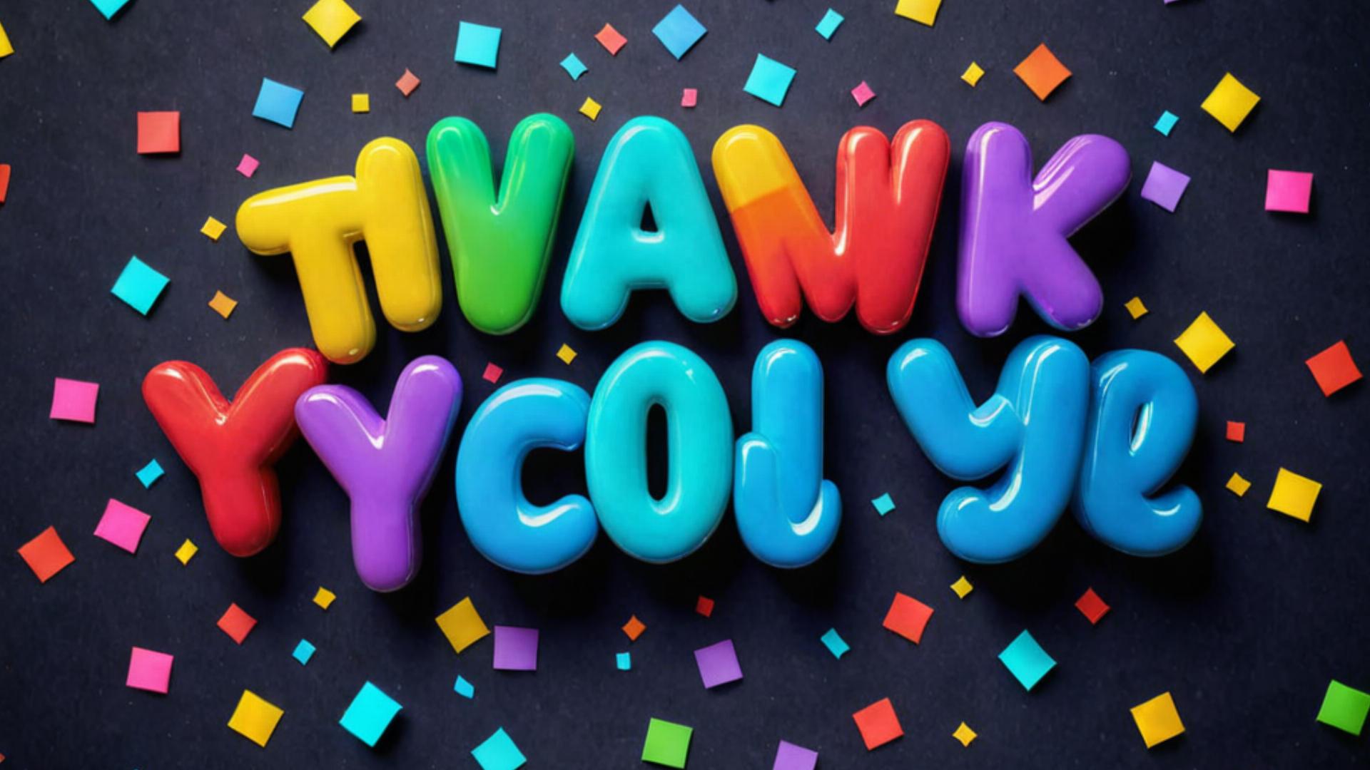 Thank you message