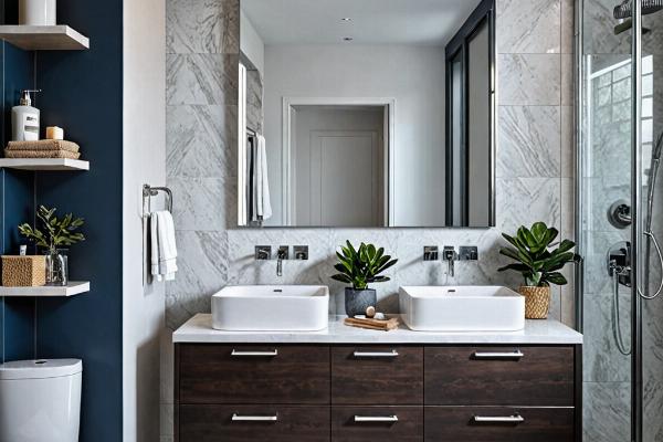 Guest bathroom makeover