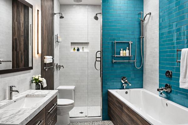 Accessible bathroom renovation