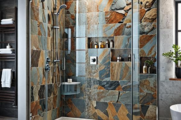 Luxury shower installation